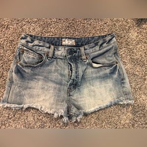 Free People Jean shorts. Size 28.